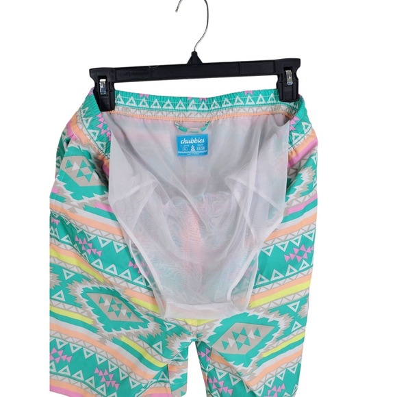 Chubbies Tribal Aztec Swim 7” Trunks Board Shorts Teen XL 18/20 Mens M 30-34 $70 - Picture 9 of 16